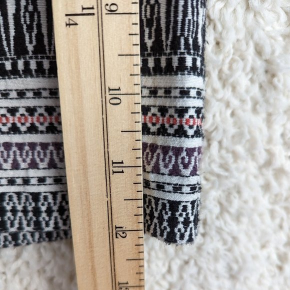 Dalia* Women's Multicolor BOHO 4 Pocket Hidden Closure High Waist Shorts~ Size 8 - Picture 11 of 12